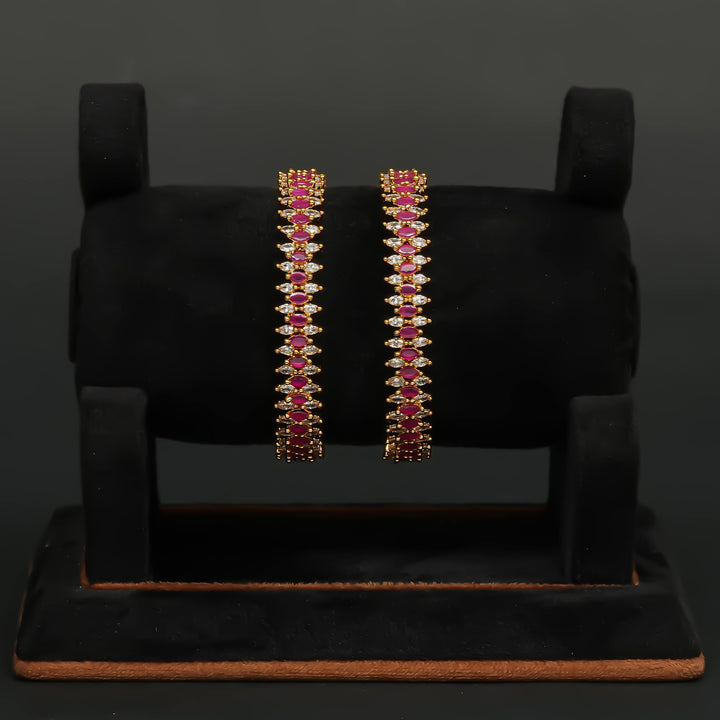 CZ Ruby Bangles