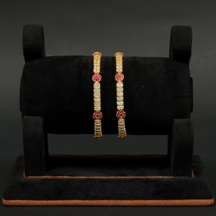 CZ Ruby Bangles