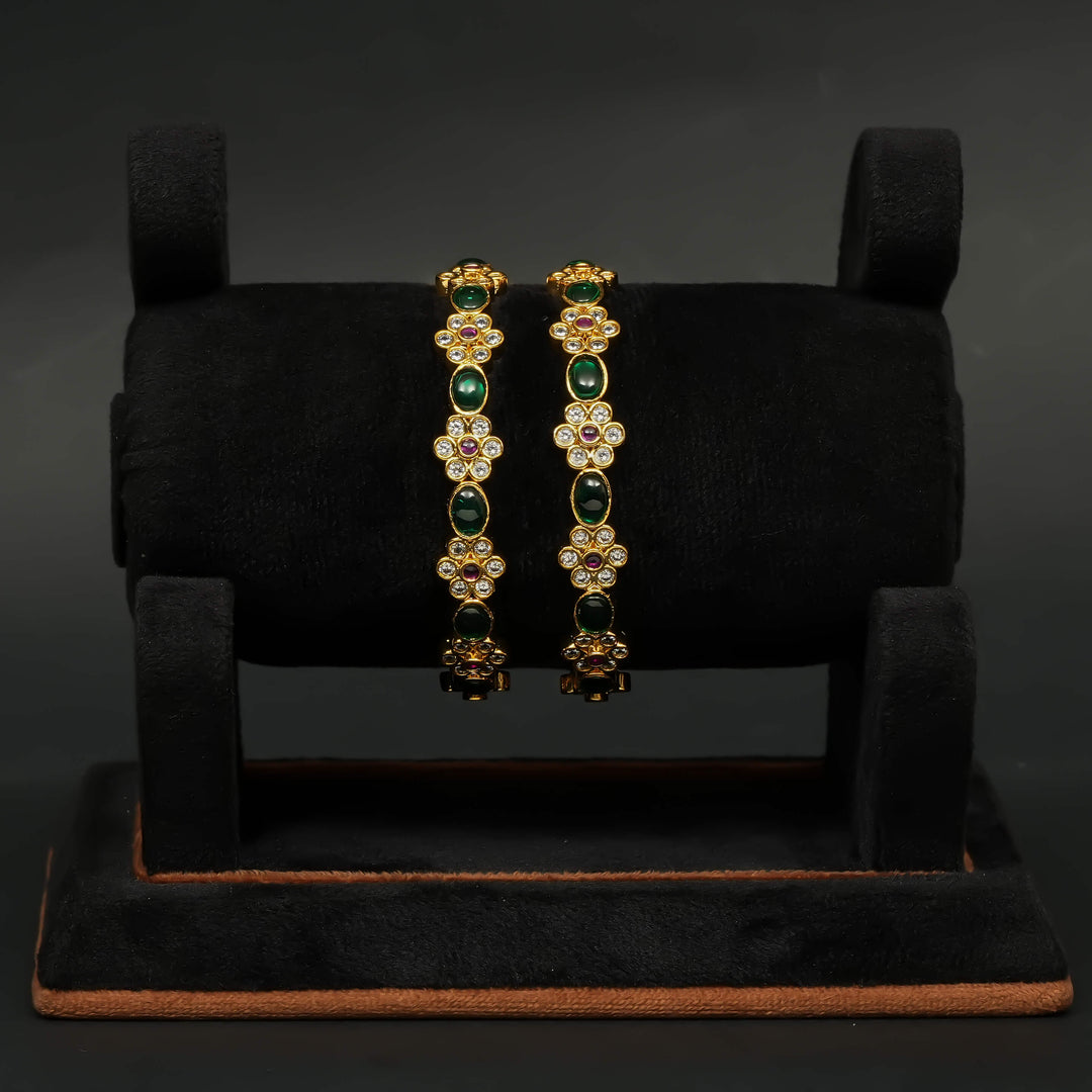 CZ Emerald Bangles