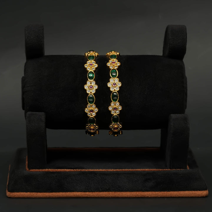 CZ Emerald Bangles