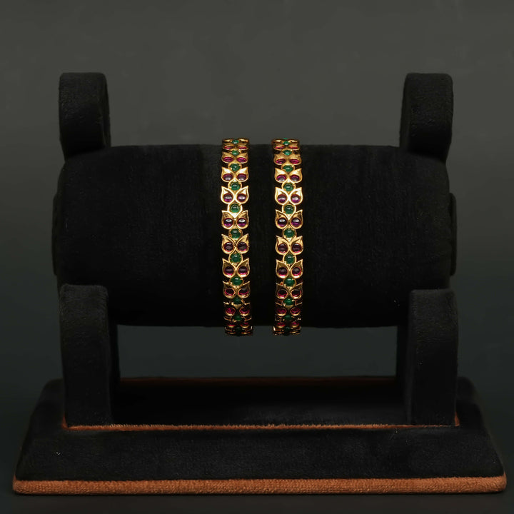 Gold Finish Bangles