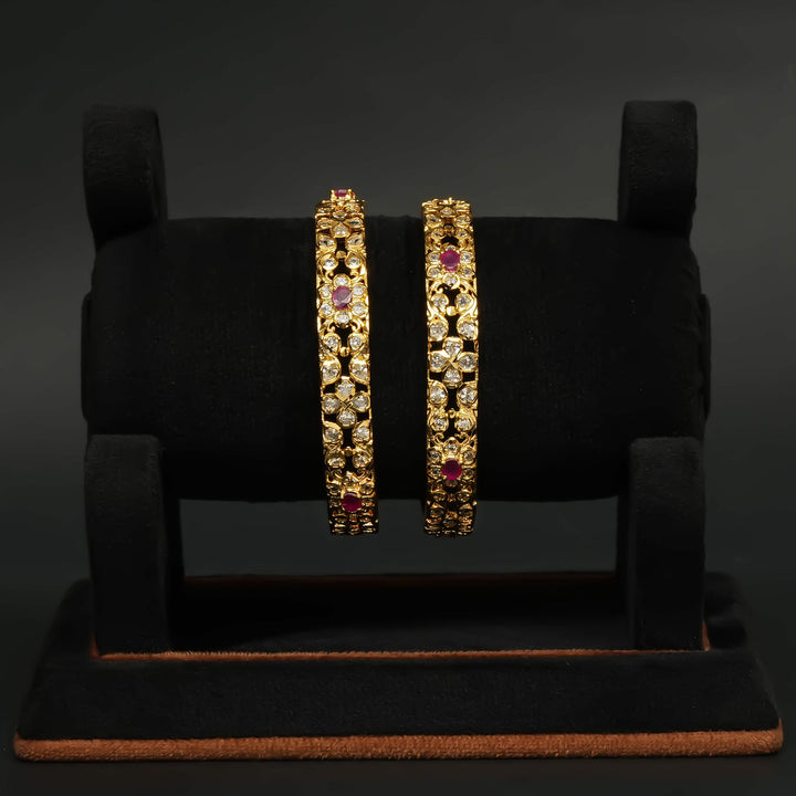 CZ Ruby Bangles