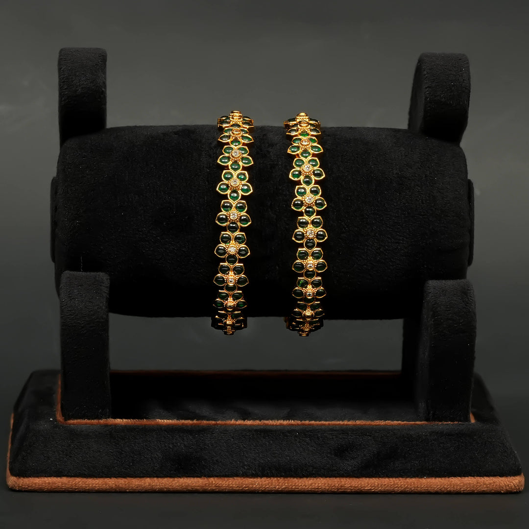 CZ Emerald Bangles