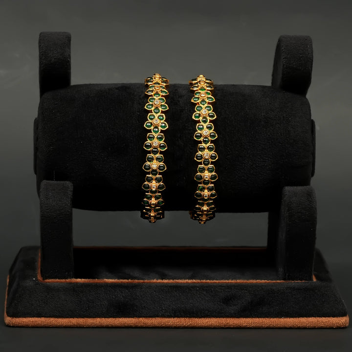 CZ Emerald Bangles