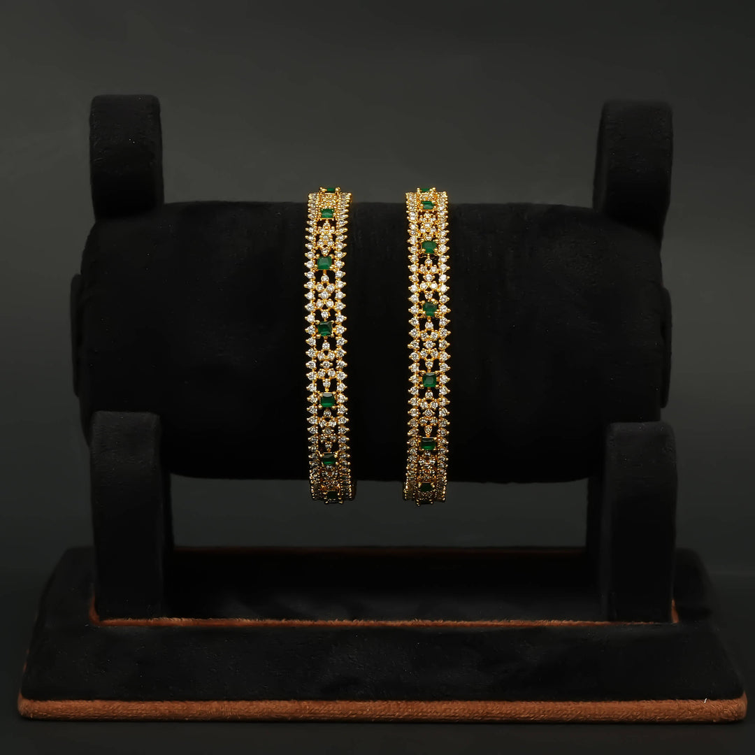 CZ Emerald Bangles