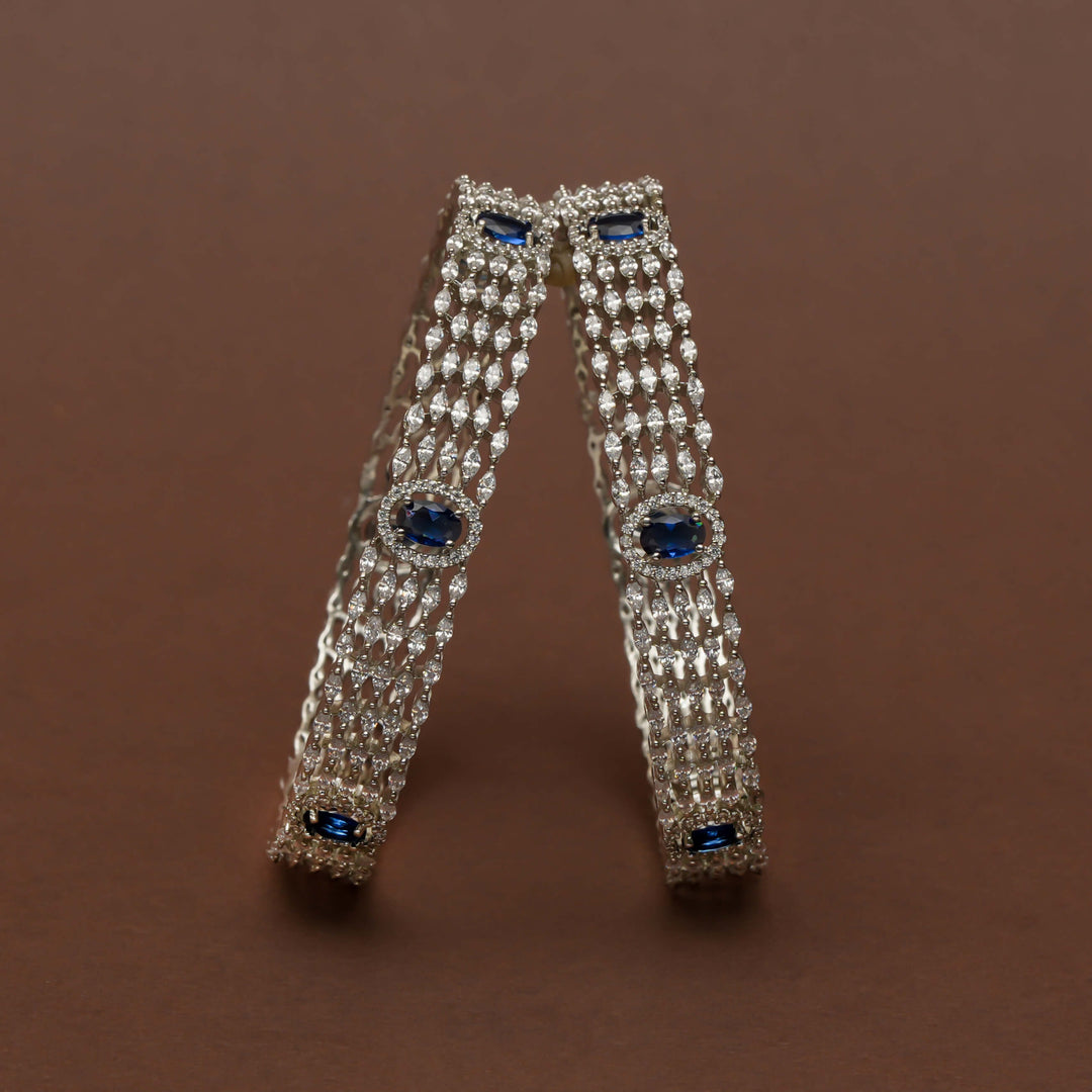 CZ Sapphire Bangles