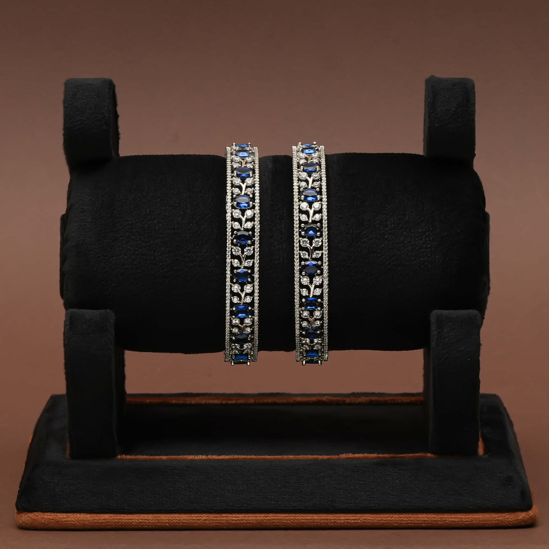 CZ Sapphire Bangles