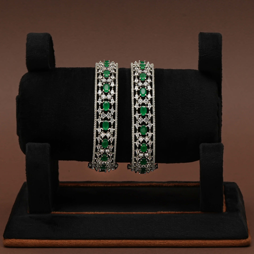 CZ Emerald Bangles
