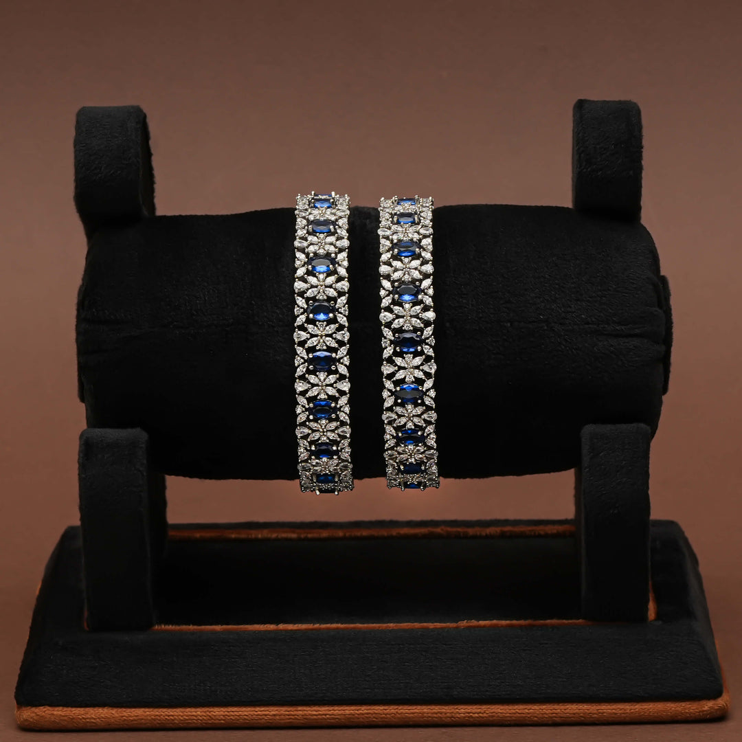 CZ Sapphire Bangles