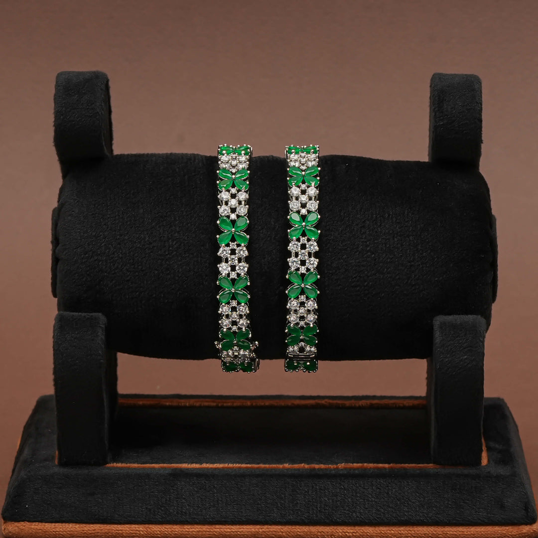 CZ Emerald Bangles