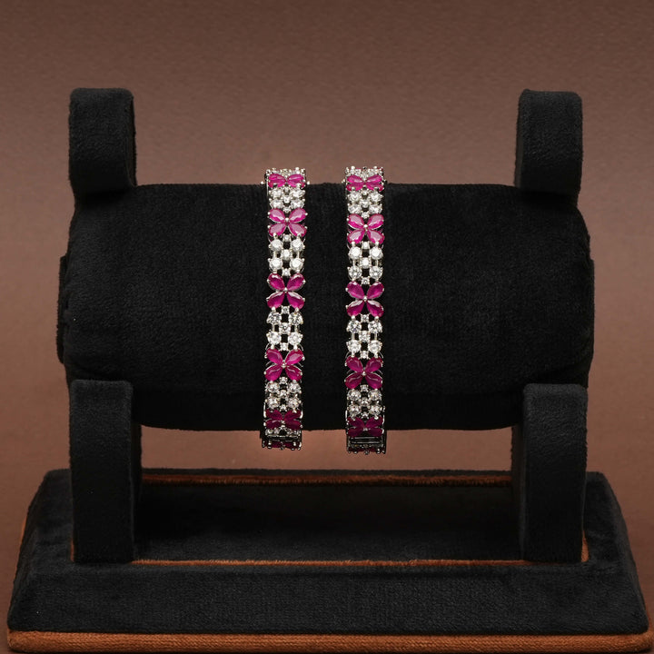 CZ Ruby Bangles