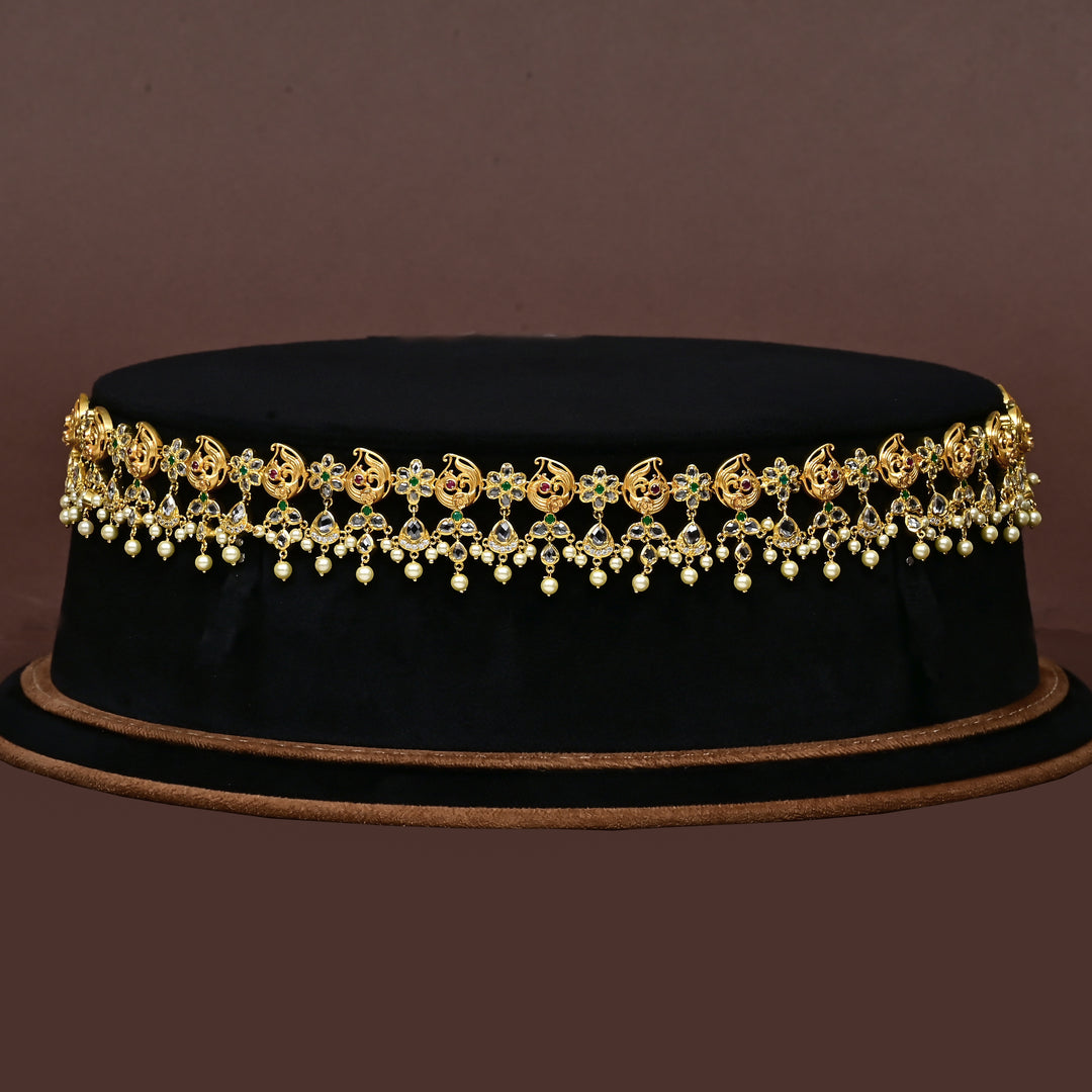 Chain Polki Vaddanam