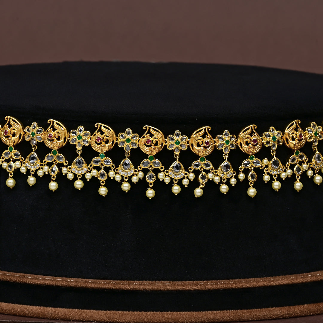 Chain Polki Vaddanam