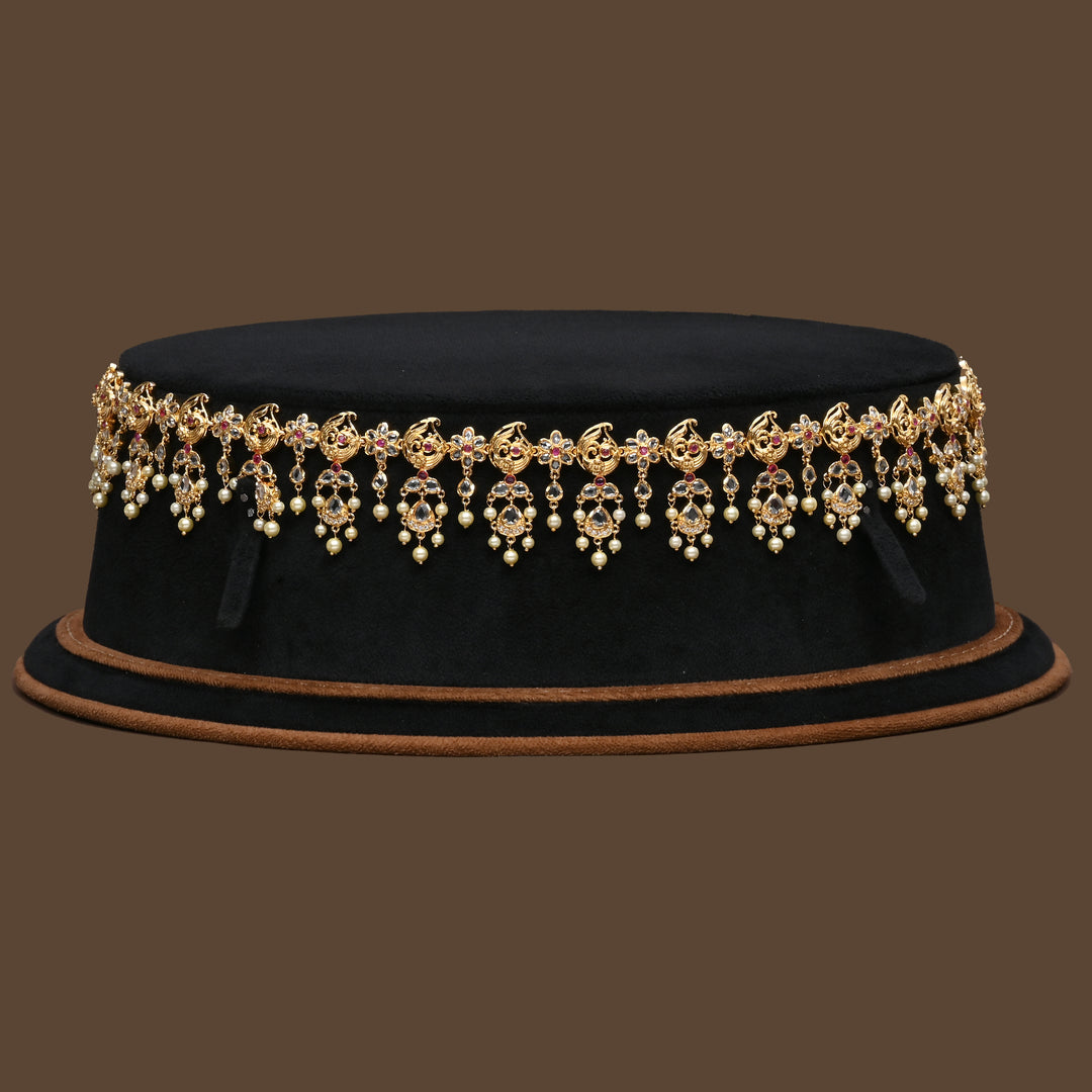 Chain Polki Vaddanam