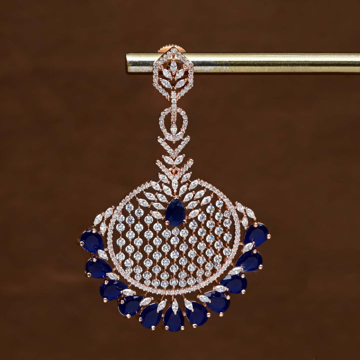 CZ Sapphire Earrings