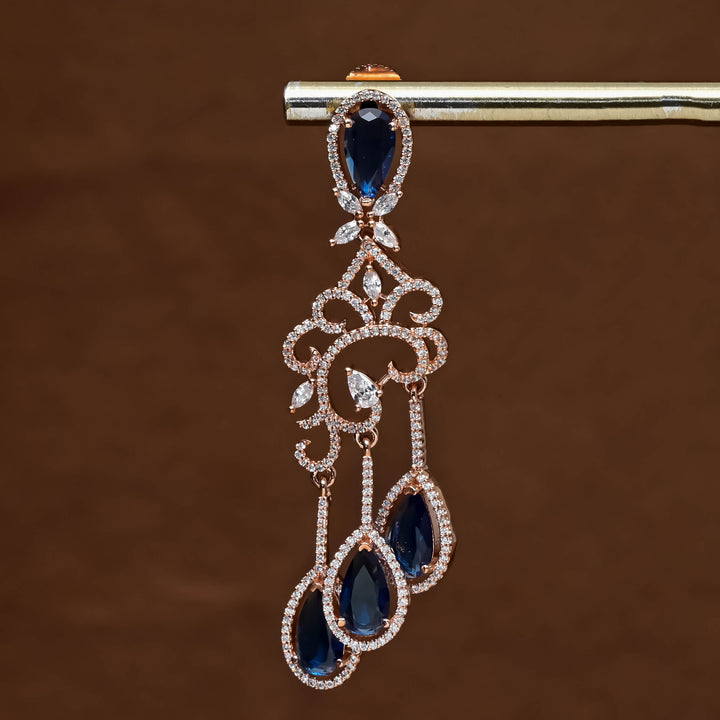 Rose Gold Designer Earrings