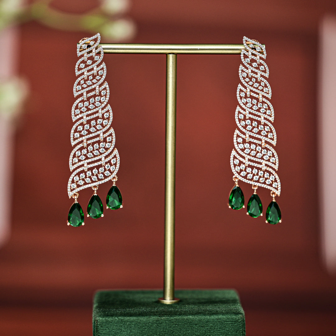 Rose Gold Earrings