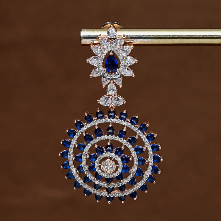 CZ Rose Gold Earrings