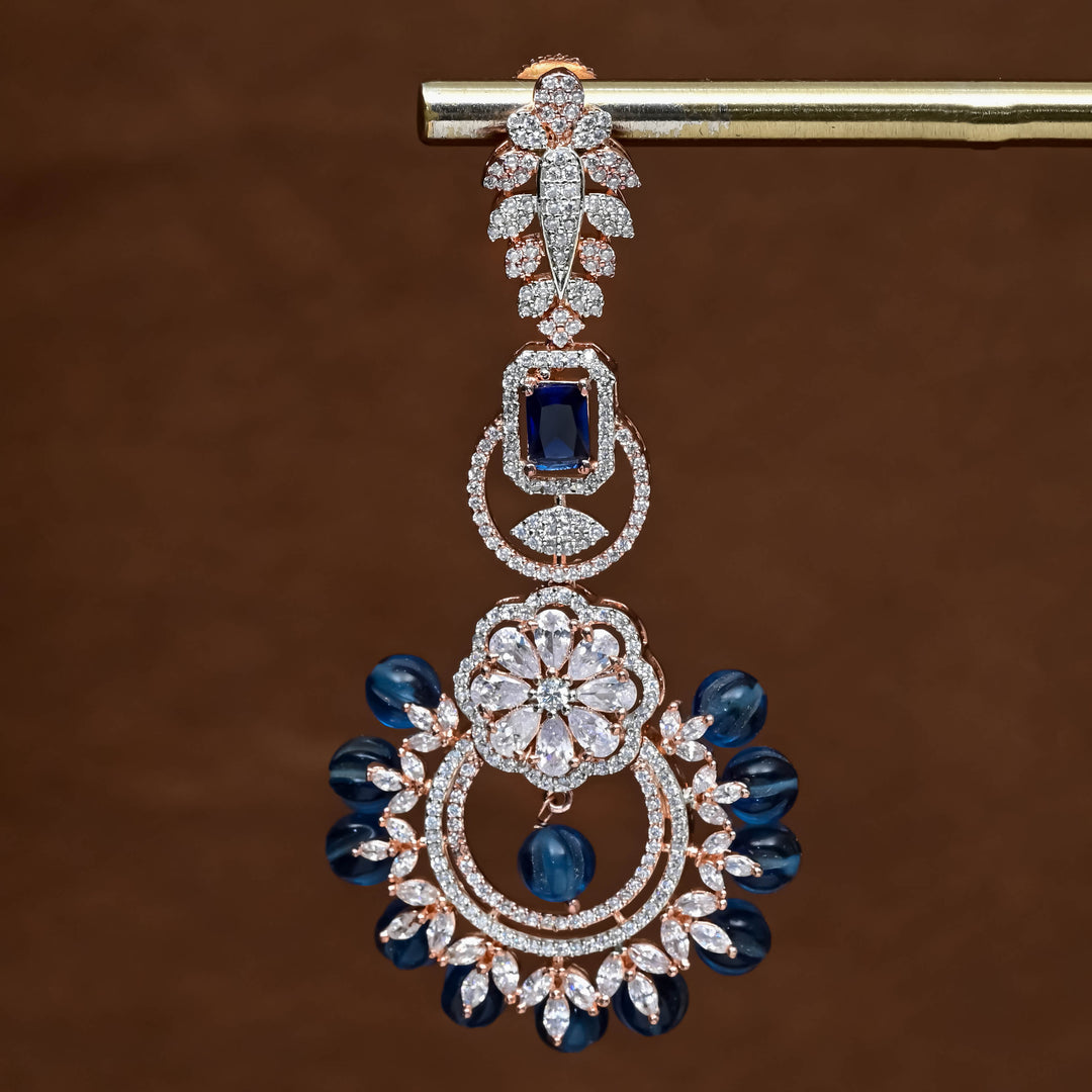 CZ Rose Gold Earrings