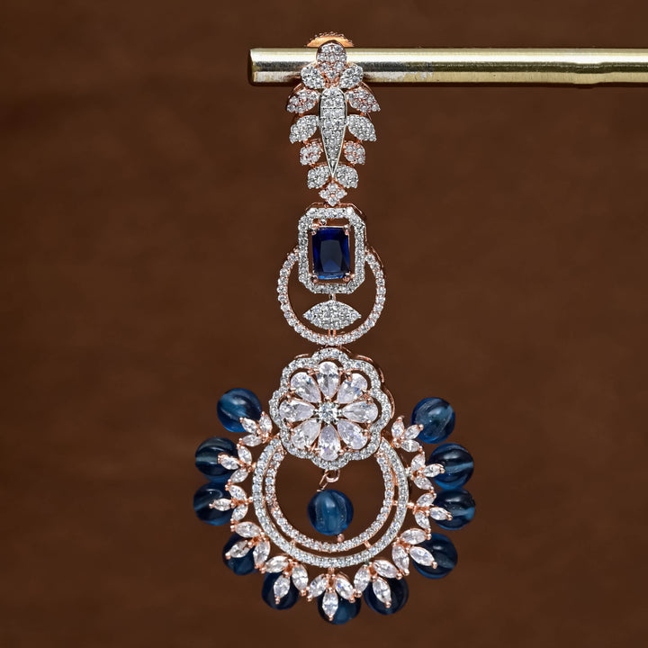 CZ Rose Gold Earrings