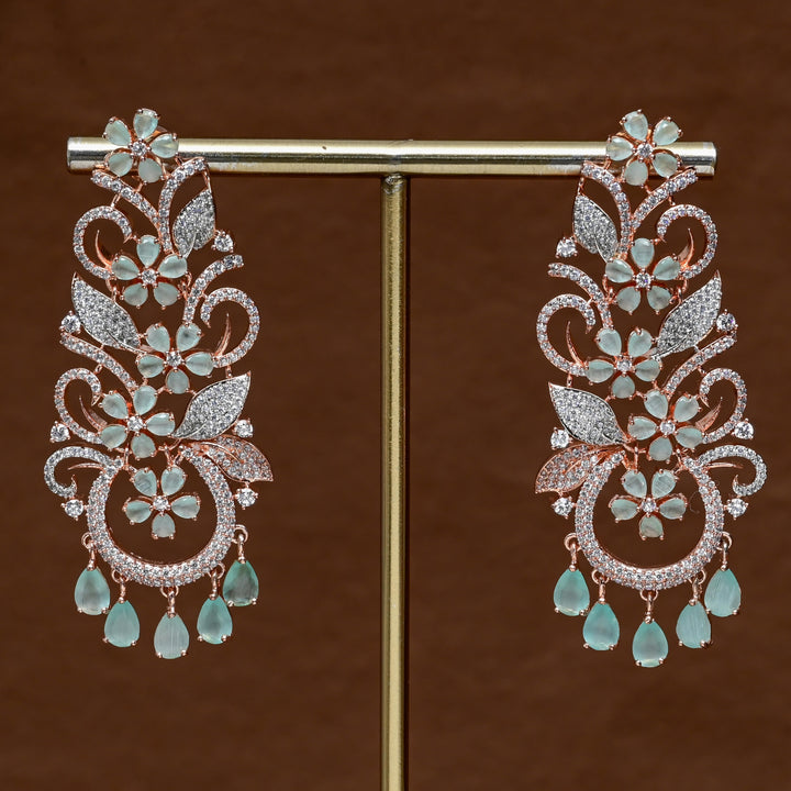 CZ Rose gold Earrings