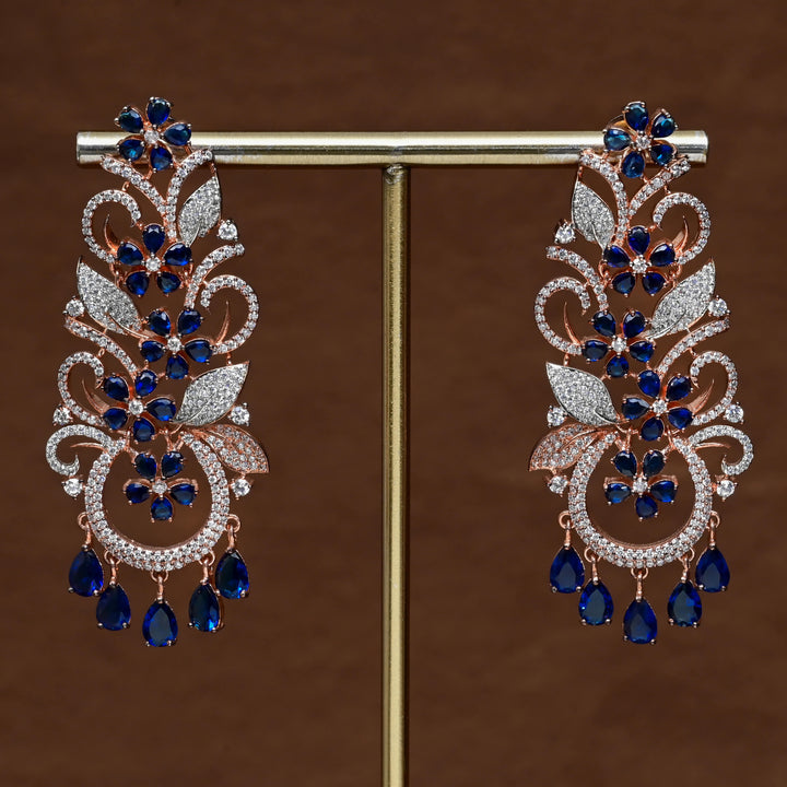 CZ Rose gold Earrings