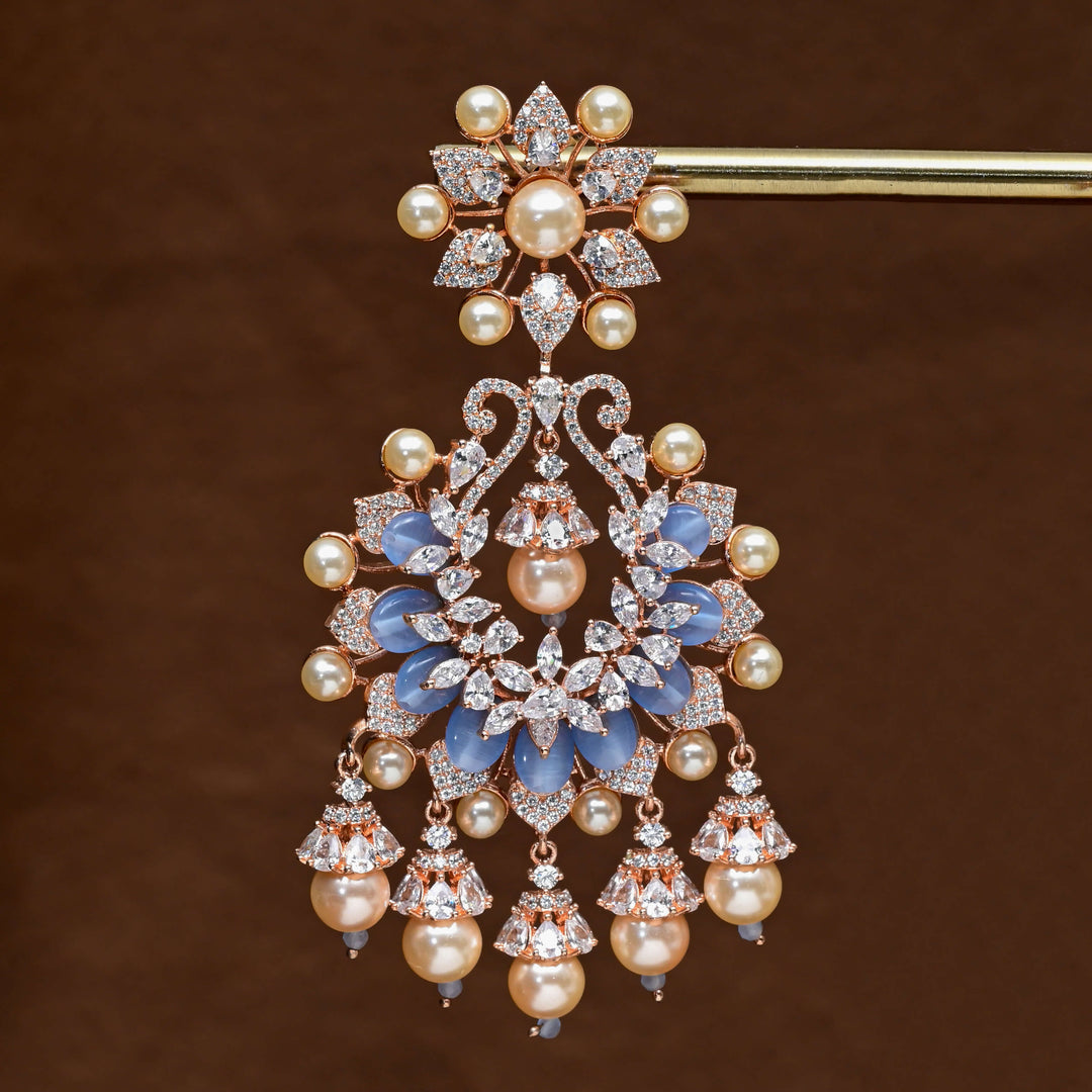 CZ Rose gold Earrings