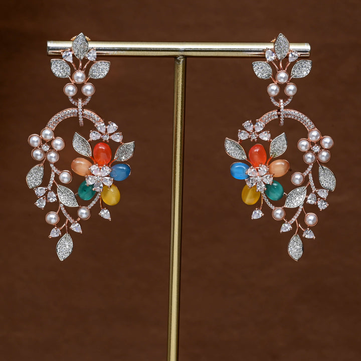 CZ Rose gold Earrings