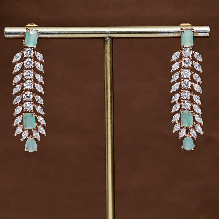 CZ Rose gold Earrings