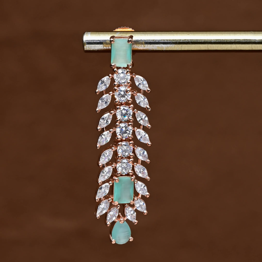 CZ Rose gold Earrings