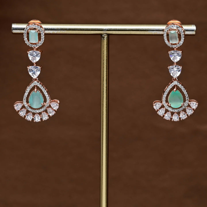 CZ Rose gold Earrings