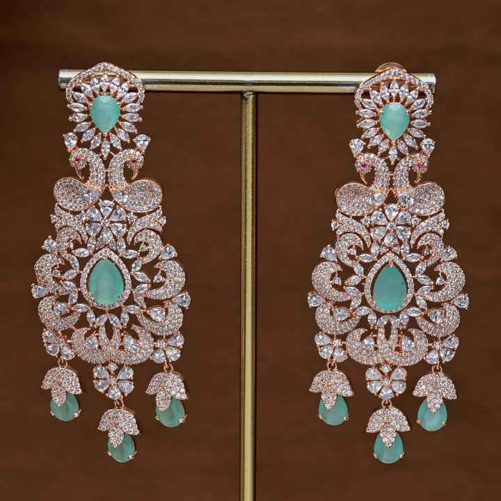 CZ Rose gold Earrings