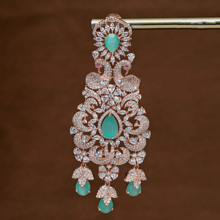 CZ Rose gold Earrings