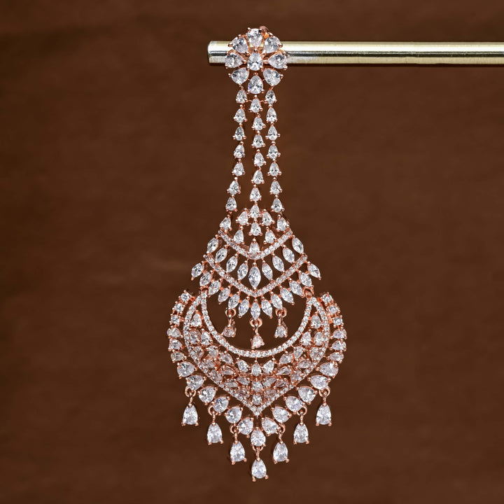 CZ Rose gold Earrings