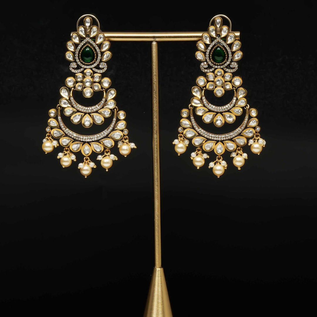 Victorian Chandbali Earrings