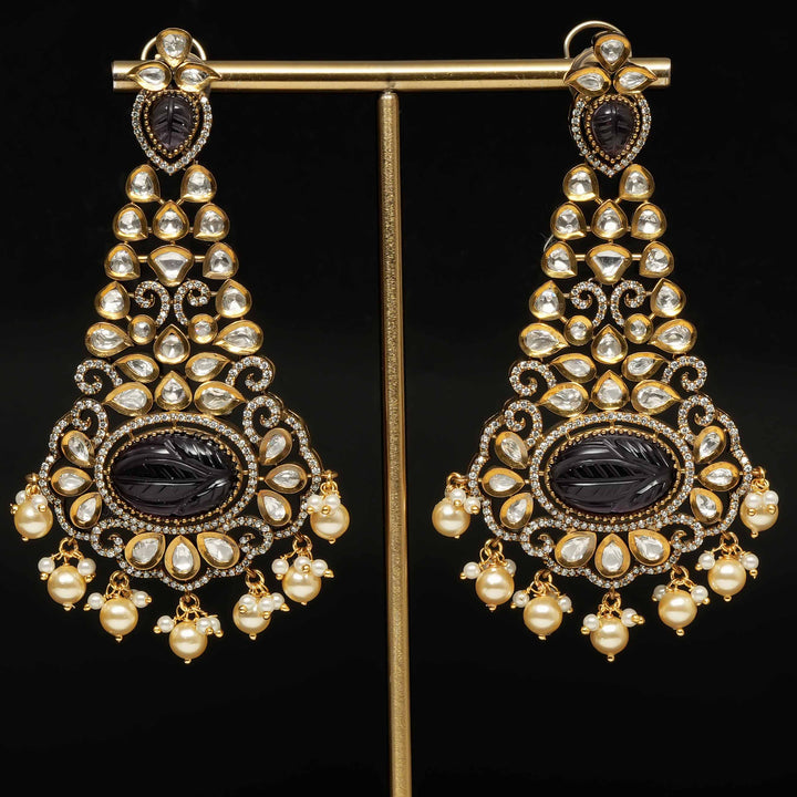 Victorian Moissanite Earrings