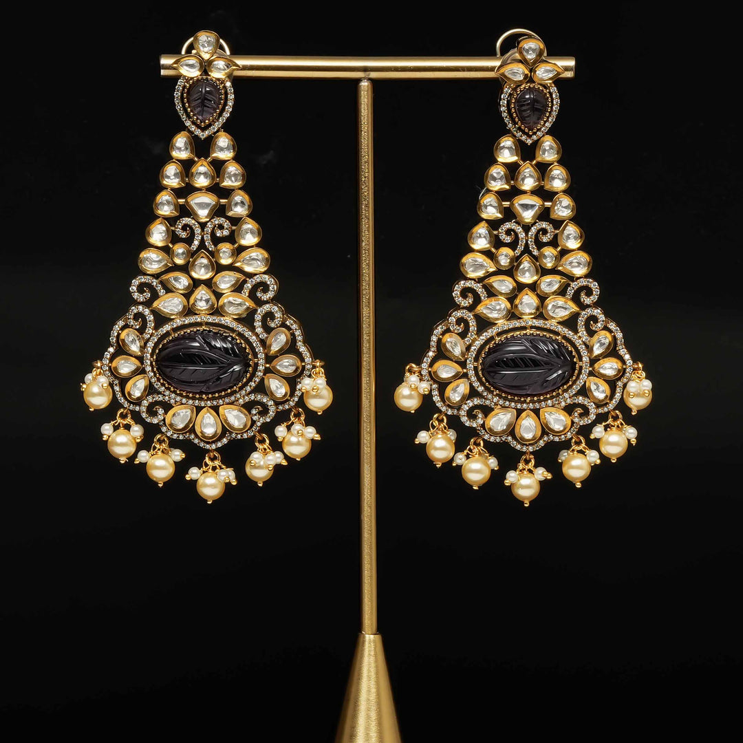 Victorian Moissanite Earrings