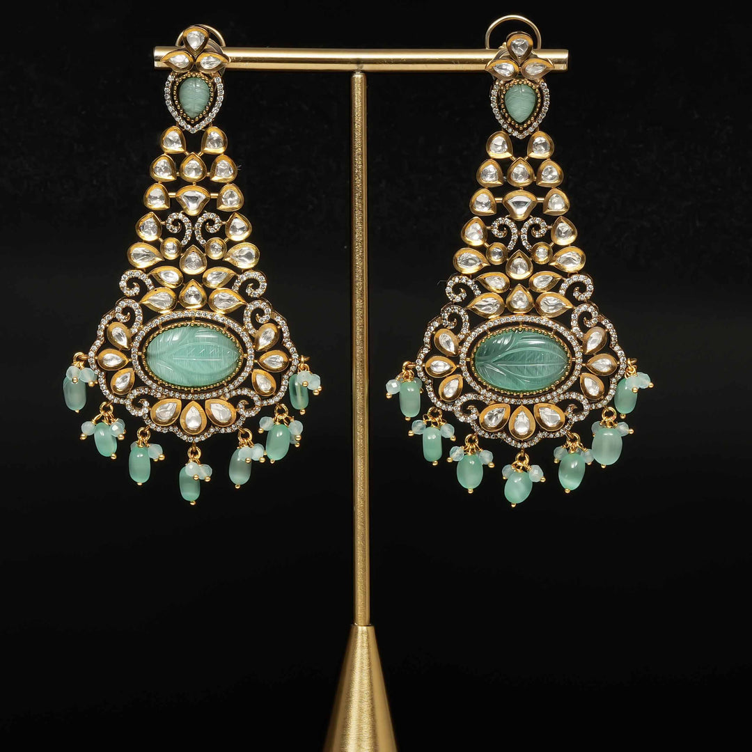Victorian Moissanite Earrings