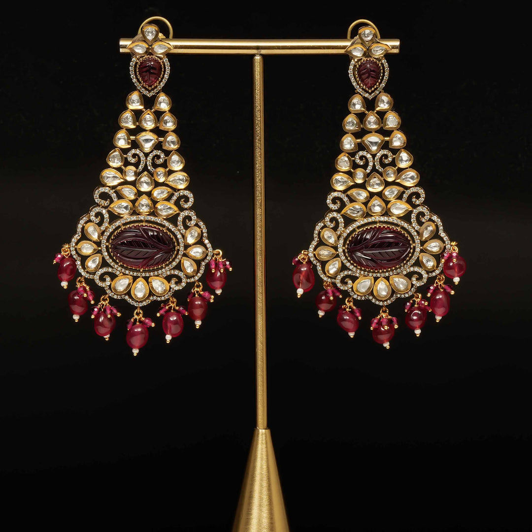 Victorian Moissanite Earrings