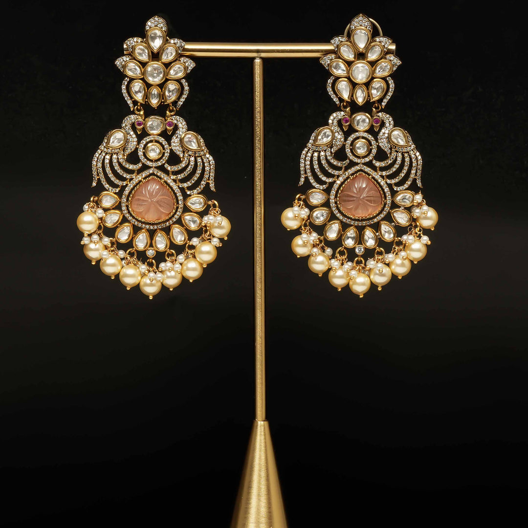 Victorian Moissanite Earrings