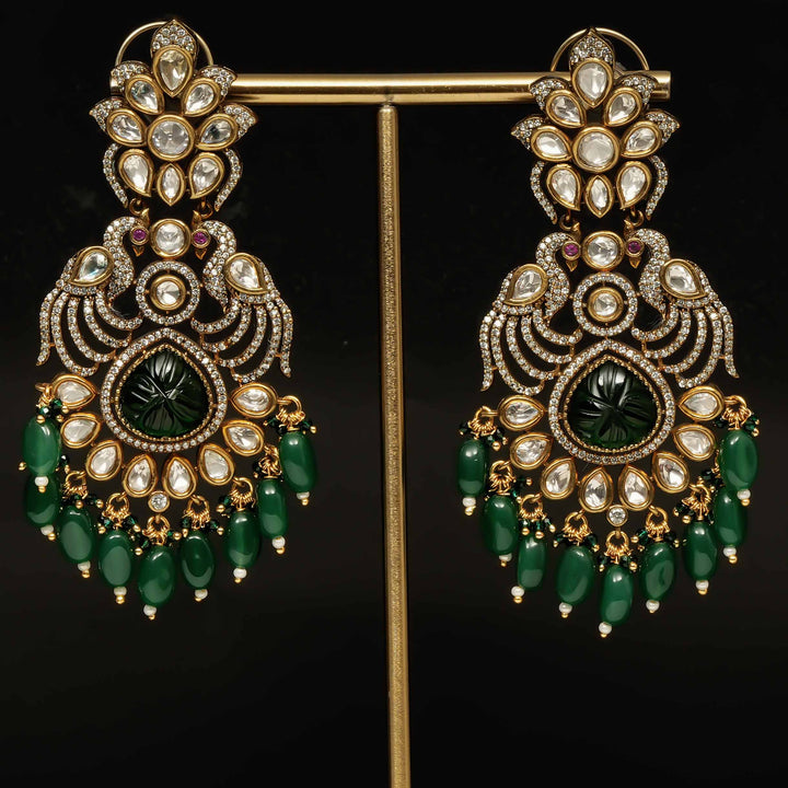 Victorian Moissanite Earrings