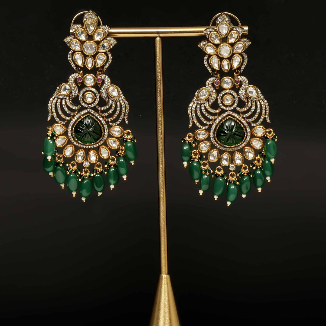 Victorian Moissanite Earrings