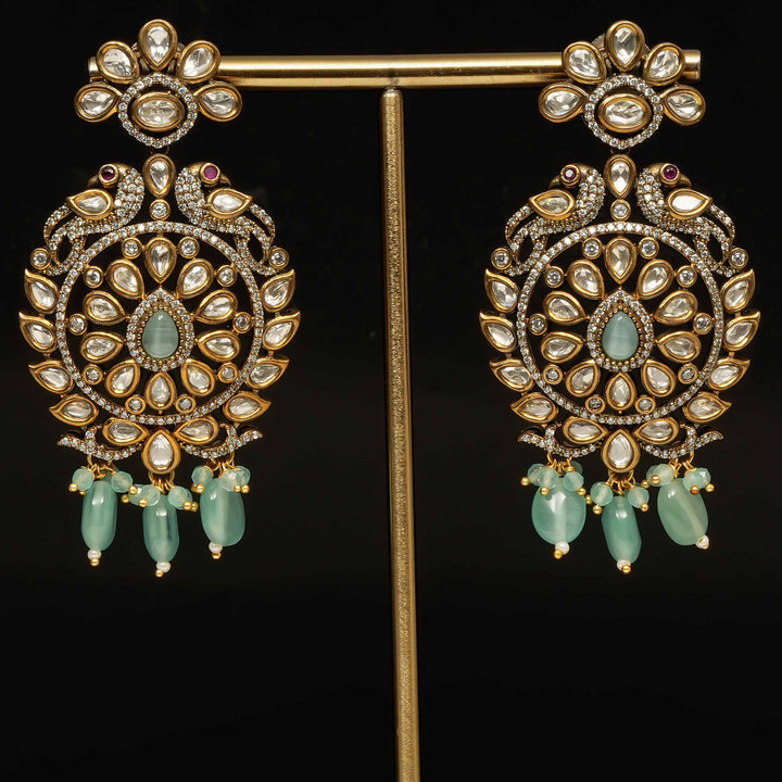Victorian Moissanite Earrings
