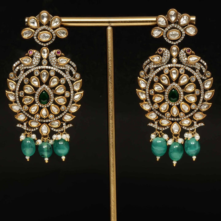 Victorian Moissanite Earrings