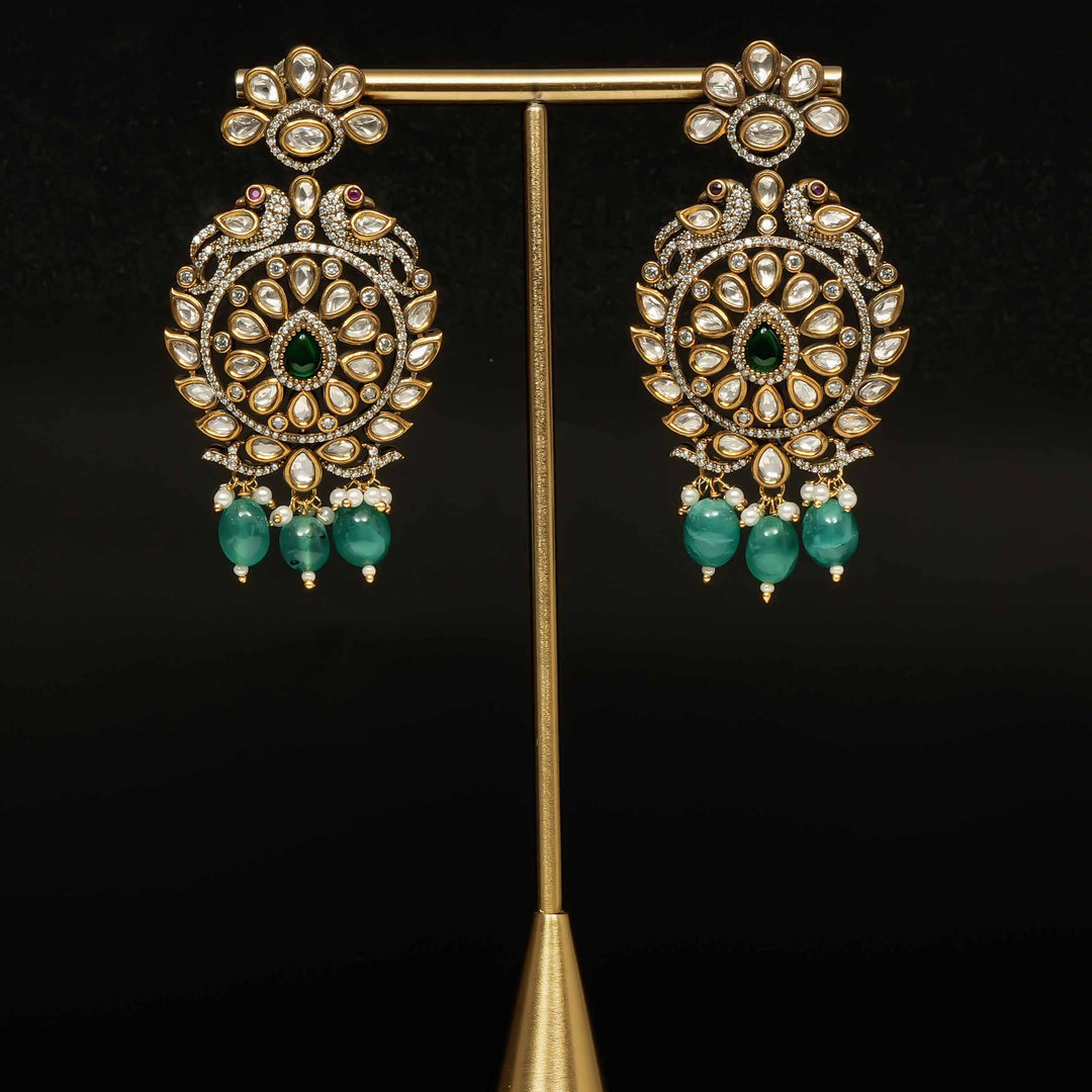Victorian Moissanite Earrings