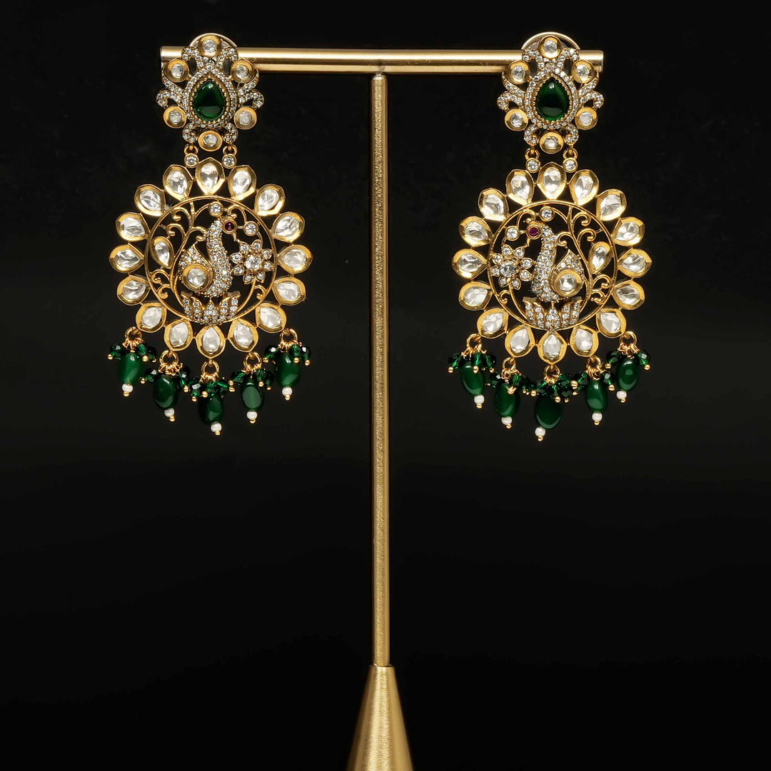 Victorian Moissanite Earrings