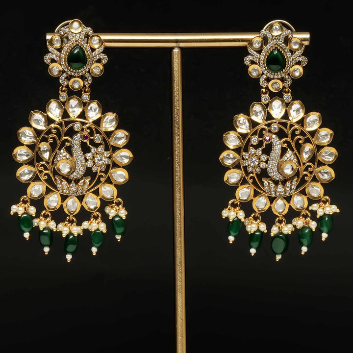 Victorian Moissanite Earrings