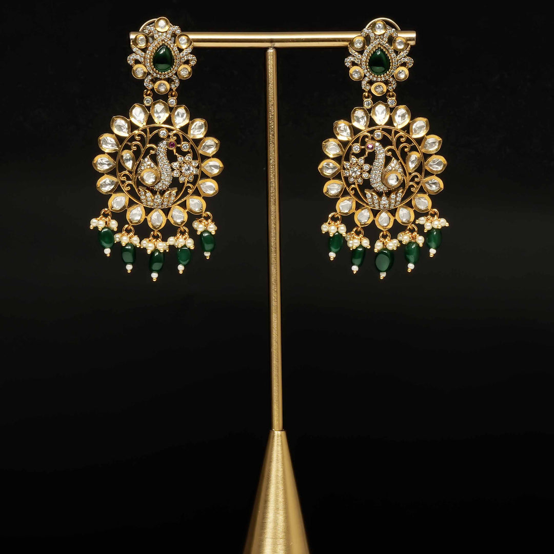 Victorian Moissanite Earrings