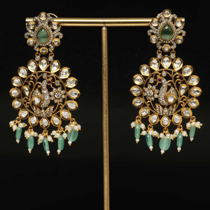 Victorian Moissanite Earrings