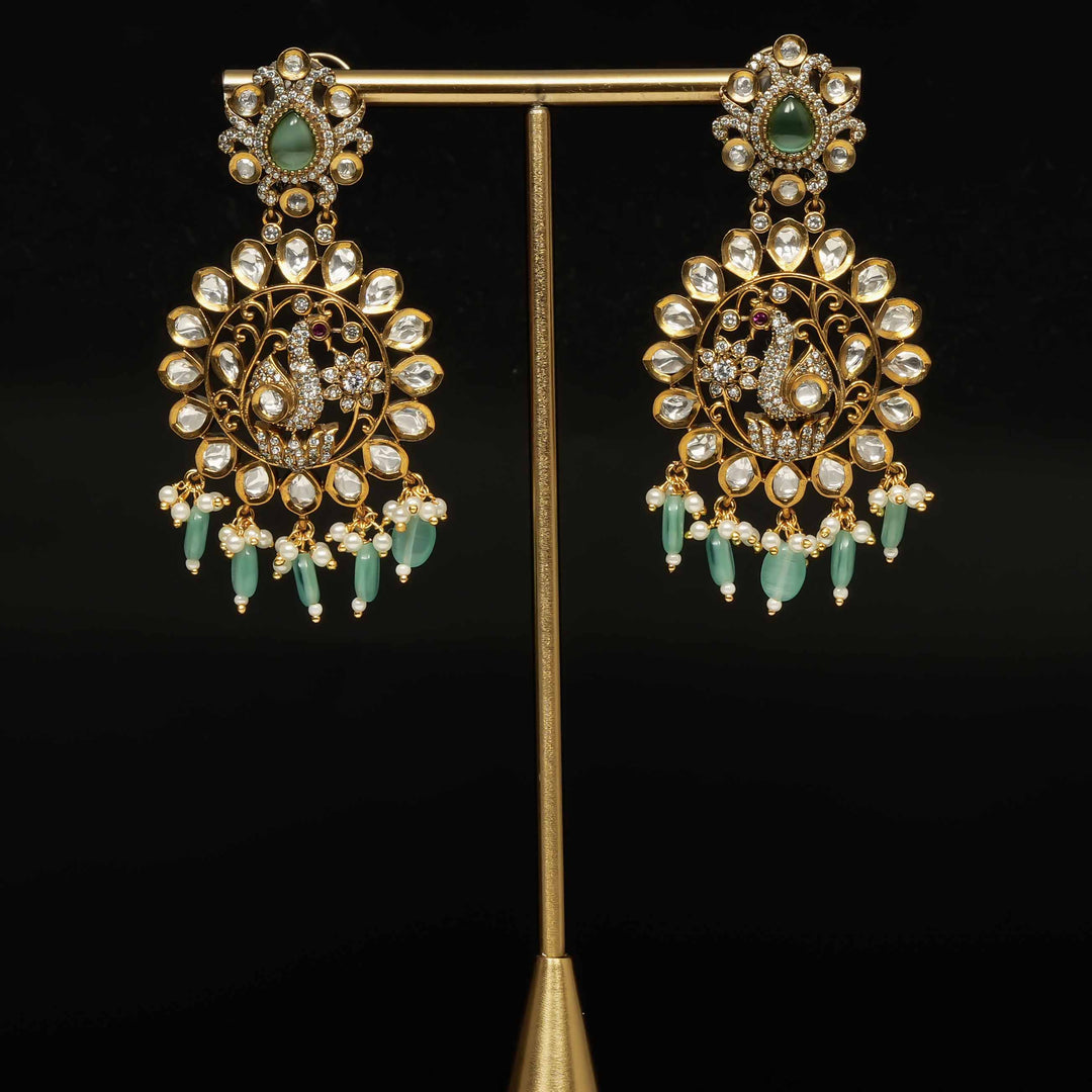 Victorian Moissanite Earrings